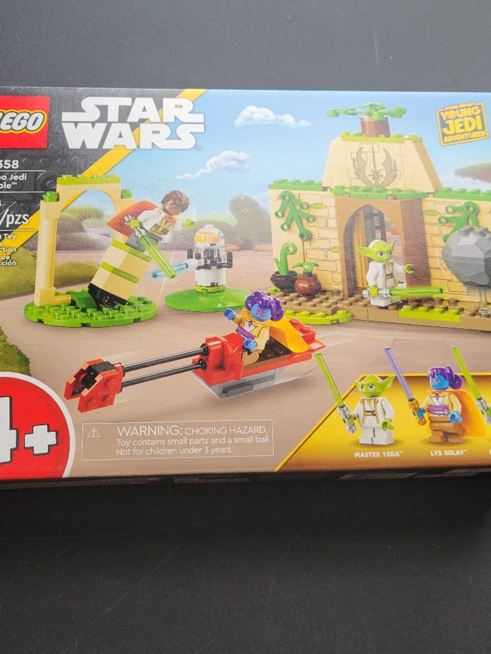 LEGO STAR WARS: Tenoo Jedi Temple 75358 124pcs NEW IN BOX Never Opened